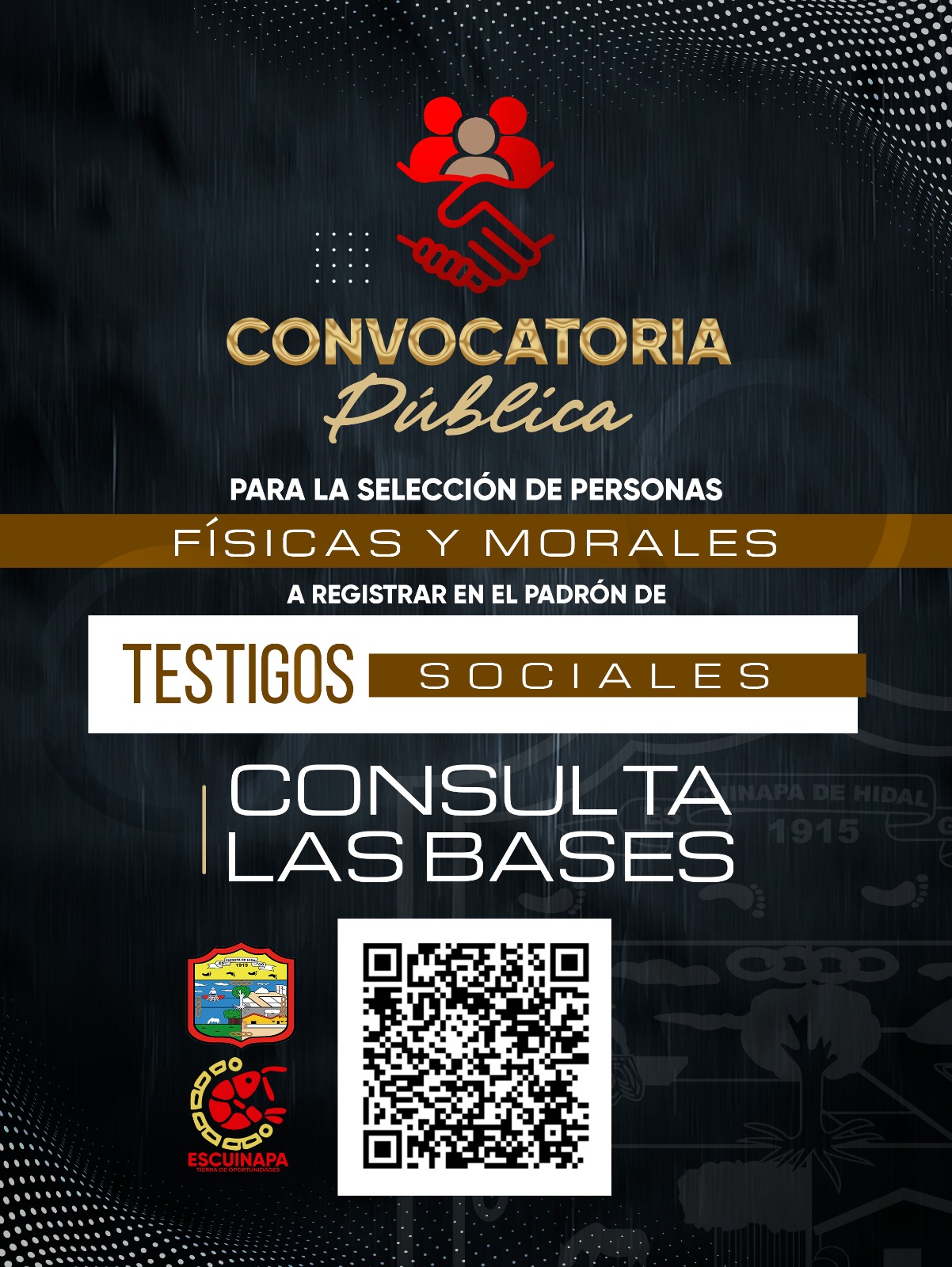 Convocatoria Testigos Sociales