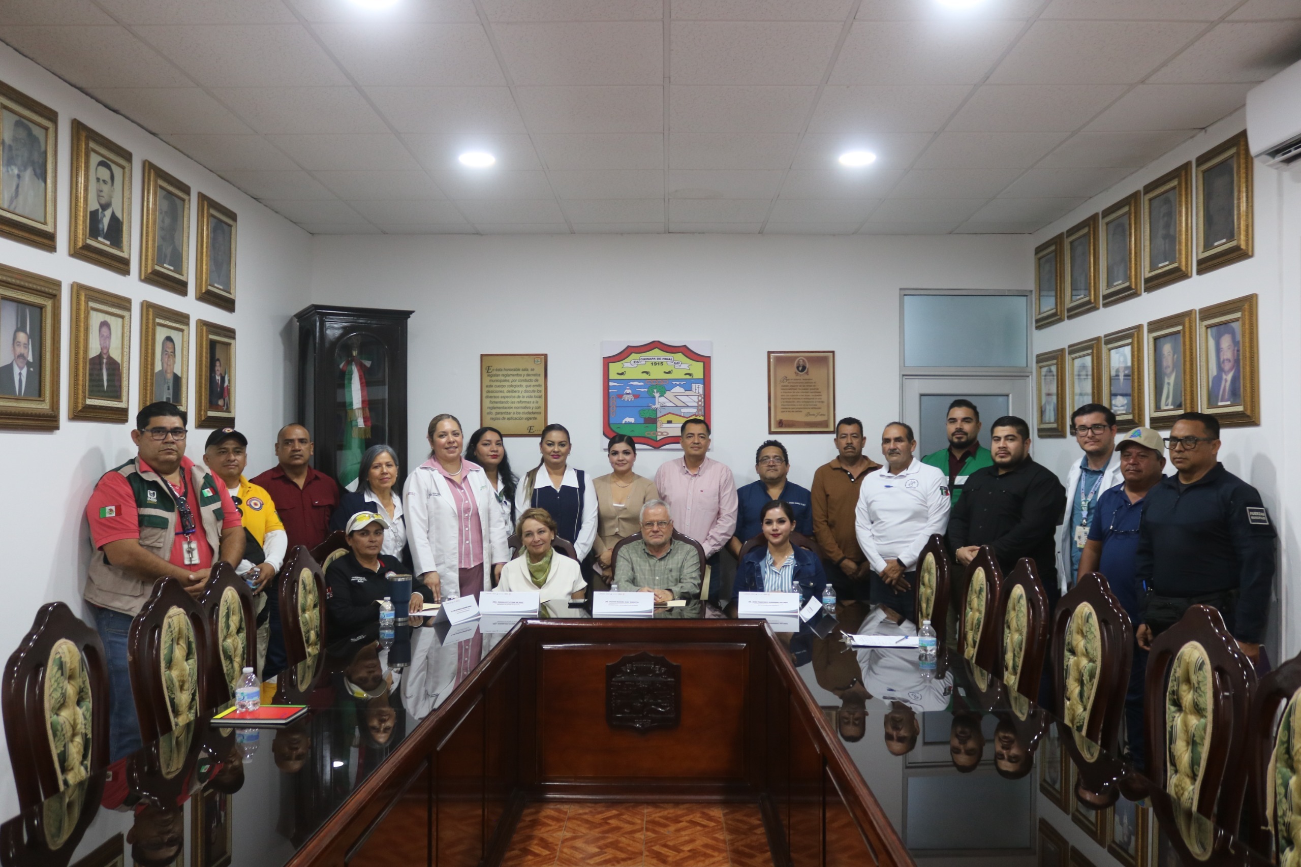 Refuerza gobierno de Escuinapa, estrategias preventivas contra dengue y sarampión en Comité Municipal de Salud