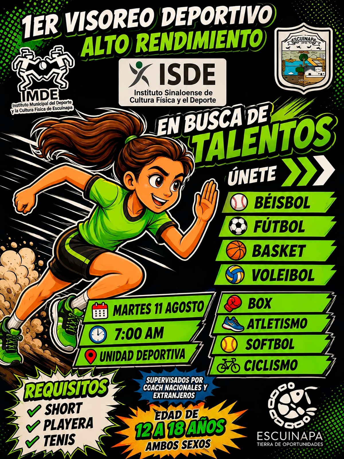 Visoreo deportivo de Alto Rendimiento
